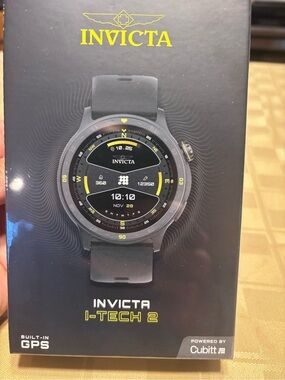 Invicta I-TECH 2 Smartwatch - Black/Yellow Band